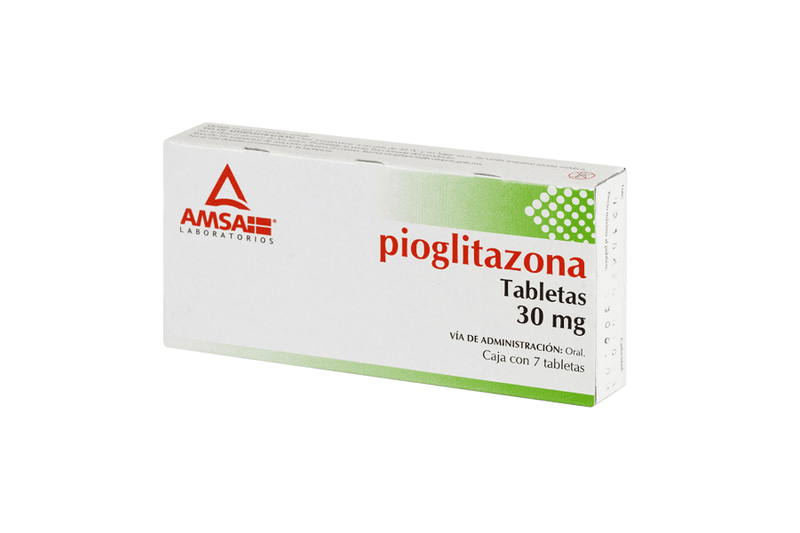 pioglitazona 30mg 7Tab (3x2)