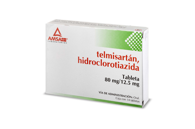 telmisartan/hidro 80mg/12.5 14Tab