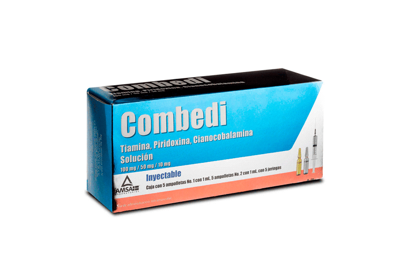Hidroxocobalamina 50000ui 5amp