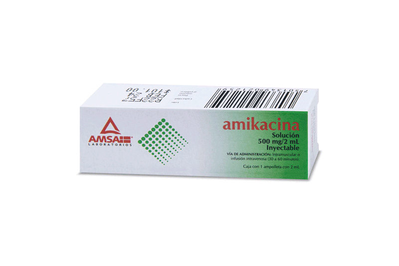 Amikacina 500mg 1amp