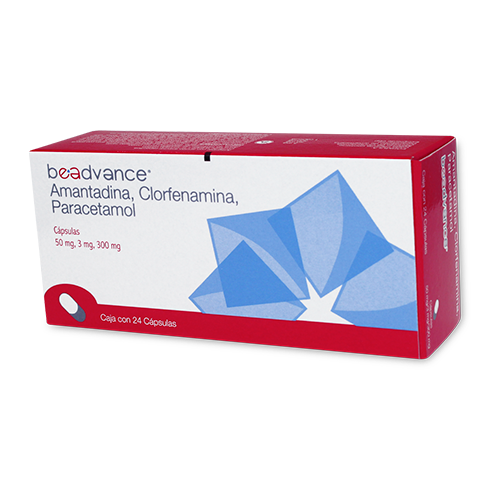 Amantadina/clorf/parac 24cap verigrinf