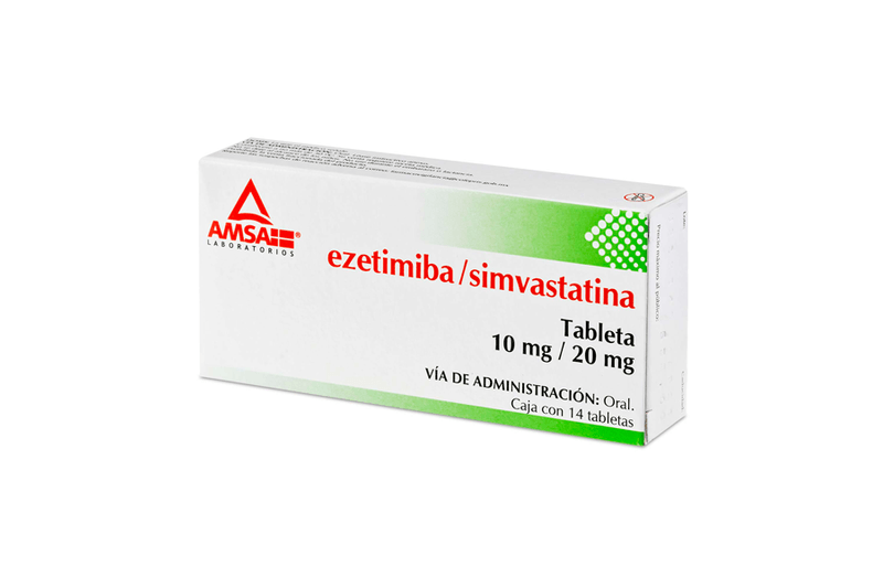 ezetimiba/simvas 10/20mg 14comp