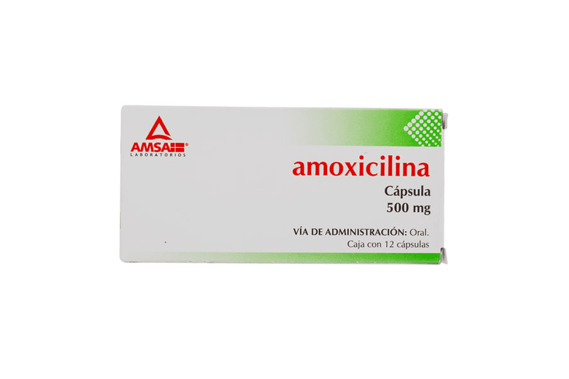 Amoxicilina 500mg 12cap