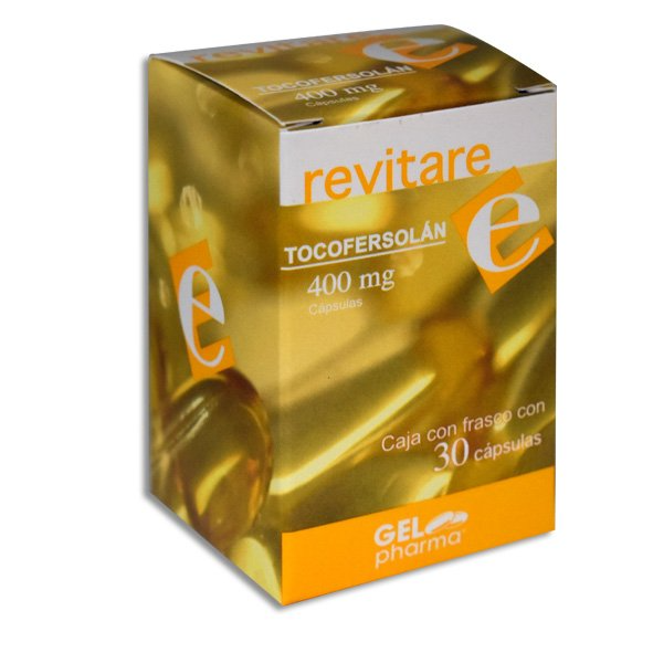 vitamina e 400mg 30cap revitare