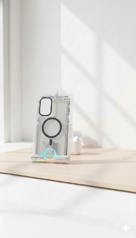 samsung A56 funda magsafe  acrilica + mica