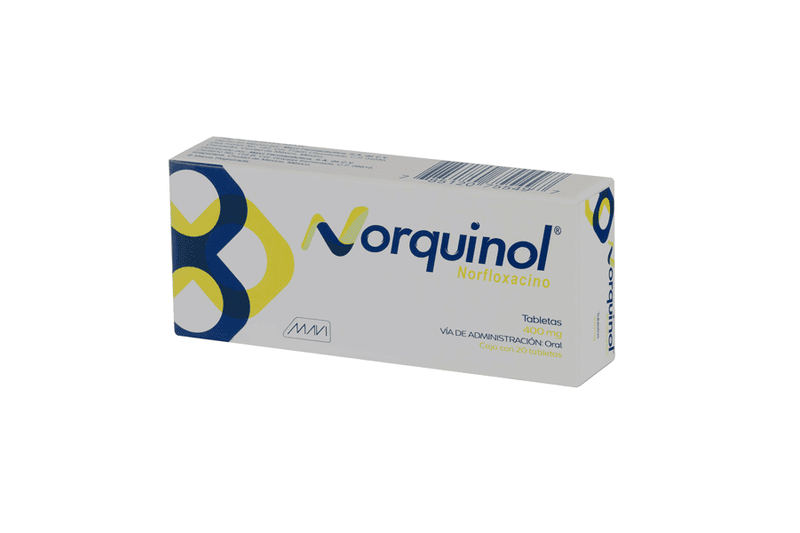 norfloxacino 400mg 20Tab