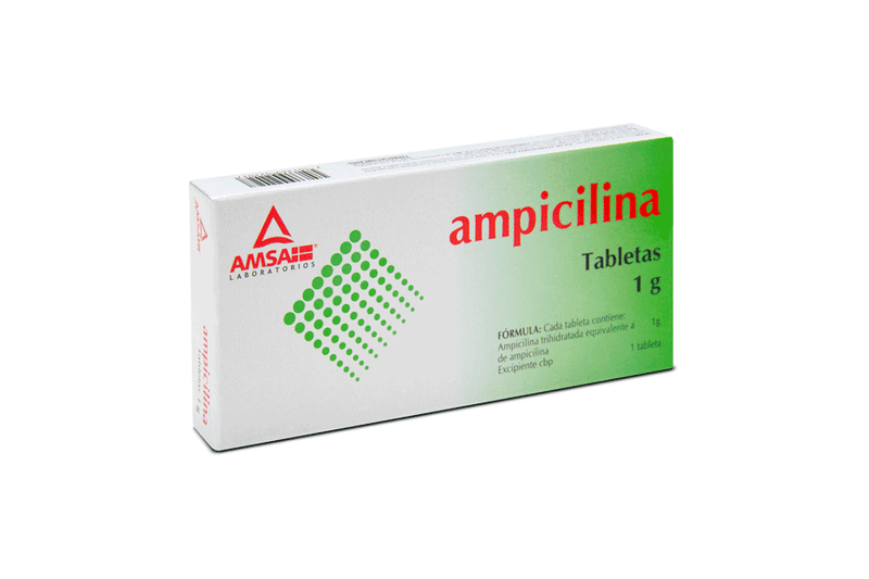 Ampicilina 1gr 10 Tab