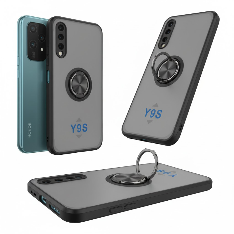 huawei y9s/ 9x pro funda de uso rudo + mica