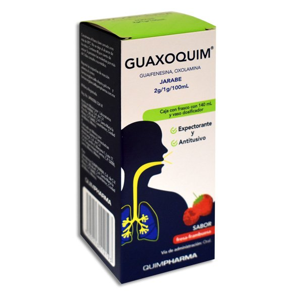 Guaifenesina/Oxolaminana 140ml jbe guaxoquim