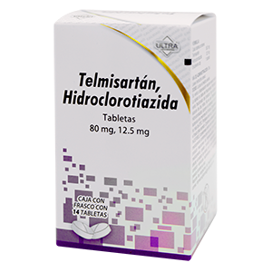 telmisartan/hidrocl 80mg/12.5mg 14Tab