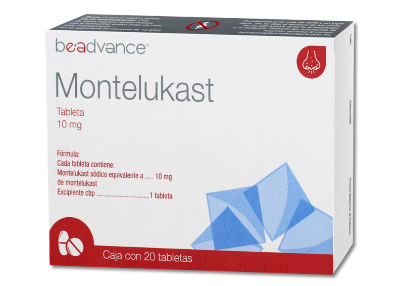 montelukast 10mg 20comp