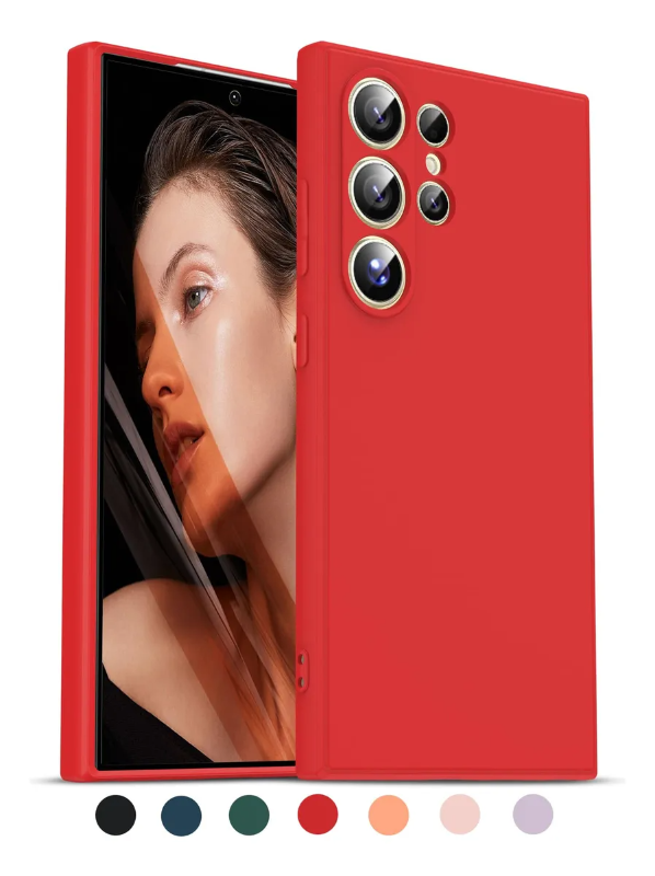 samsung s24 ultra funda de  silicon