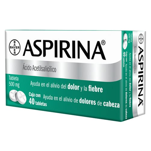 Aspirina 500mg 40Tab