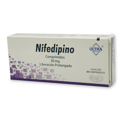 nifedipino 30mg 30 comp