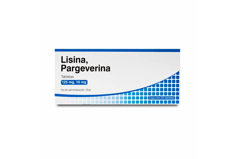clonixinato lisina/pargeverina 125/10mg 20 Tab