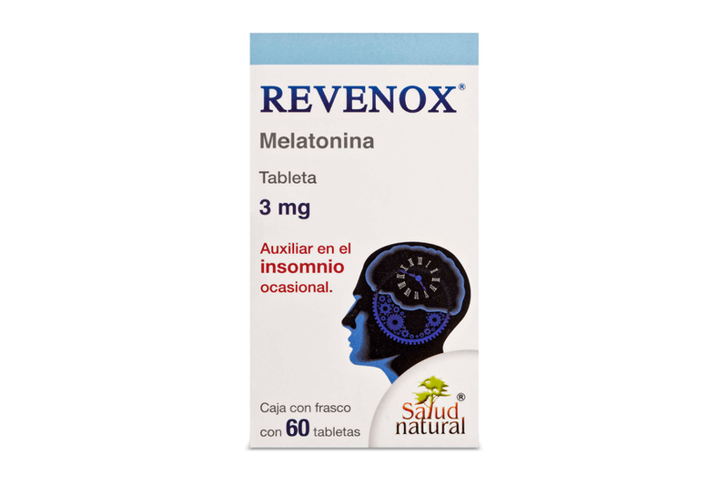 melatonina 3mg 60Tab revenox