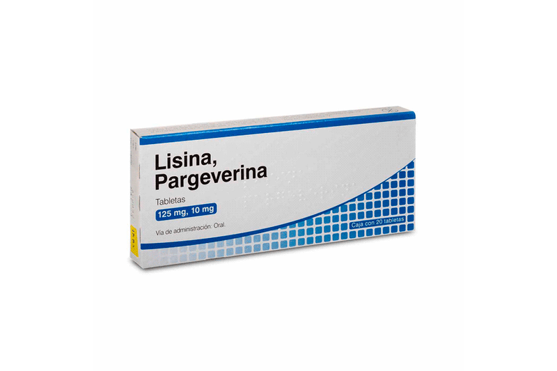 clonixinato lisina/pargeverina 125/10mg 20 Tab