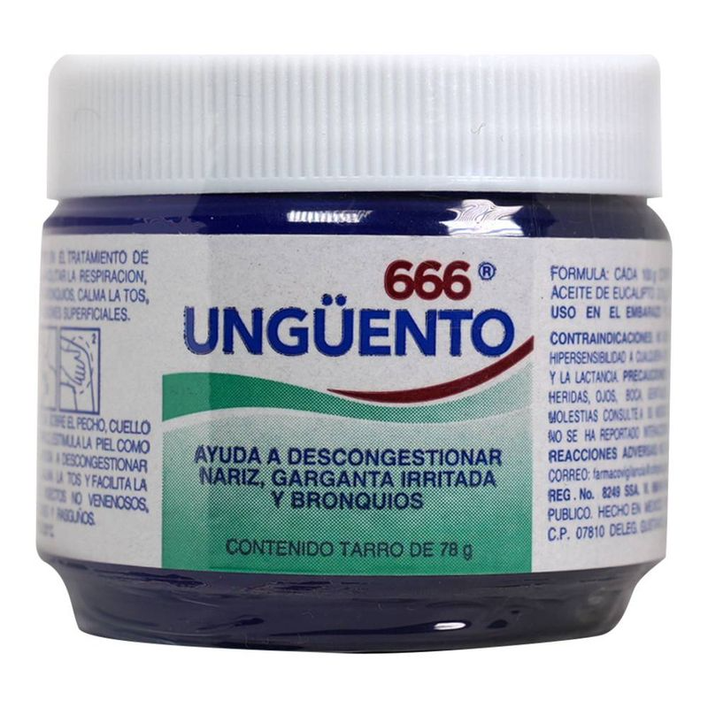ungüento 666 tarro 78g