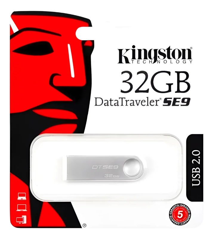kingston  usb 32gb metalico