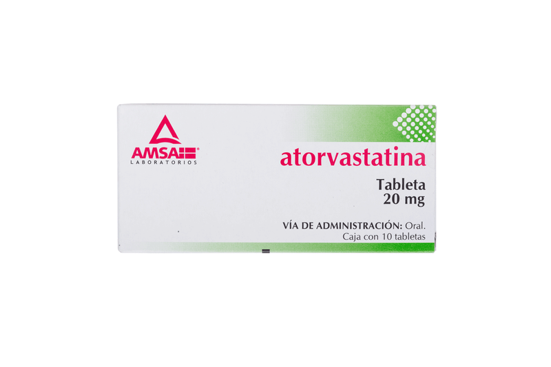 Atorvastatina 20mg 10Tab