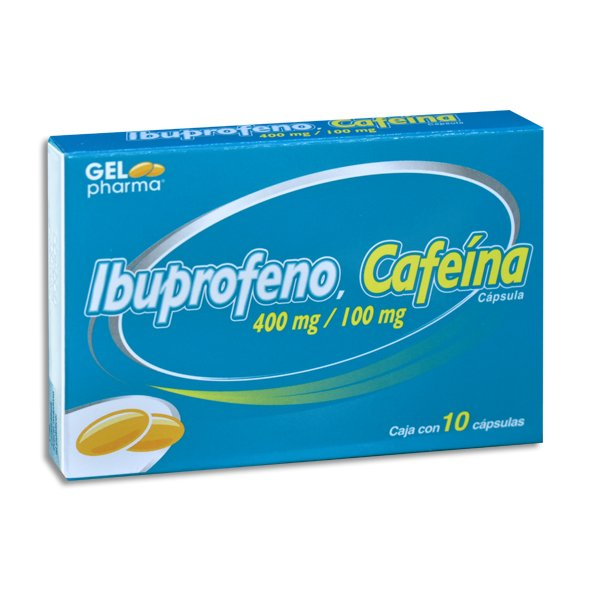 Ibuprofeno/caf 400/100mg 10cap-brysbal