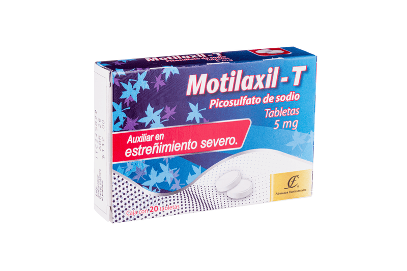 picosulfato sodio 5mg 20Tab