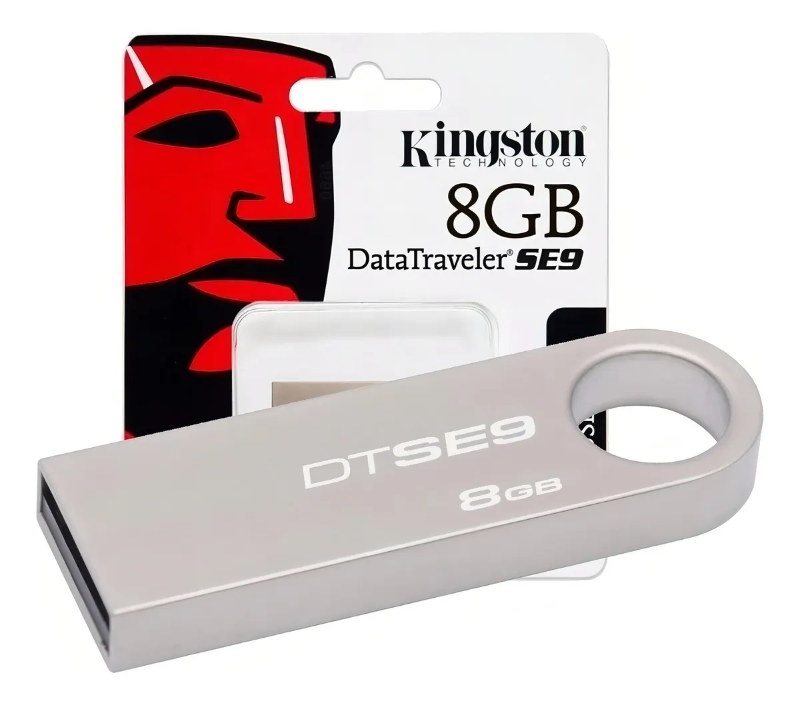 kingston usb 8gb metalico