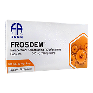 Amantadina/clorf/parac 24cap frosdem