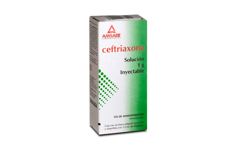 ceftriaxona i.m. 1g 3.5ml 1 amp