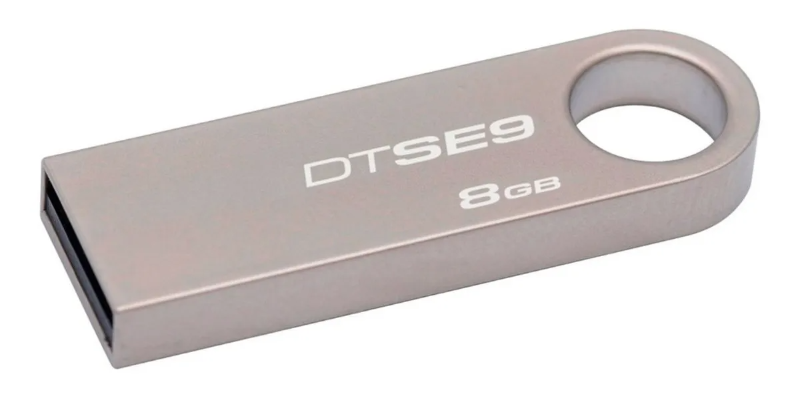 kingston usb 8gb metalico