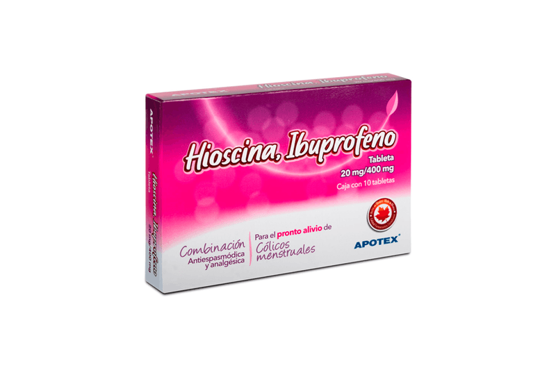 butilhioscina(hioscina)/Ibuprofeno 10Tab-espadiva