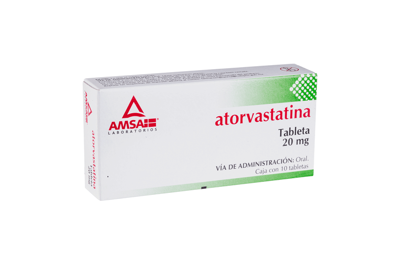 Atorvastatina 20mg 10Tab