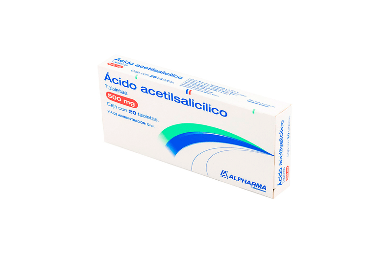 Acido acetilsalicilico 500mg 30 Tab