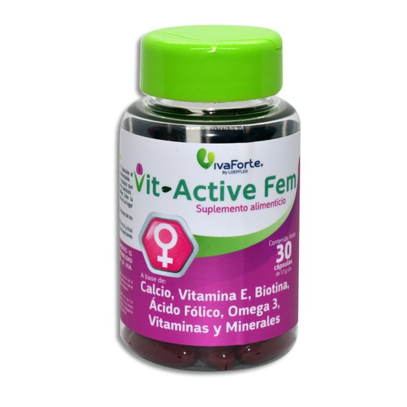 vit active fem 30 cap