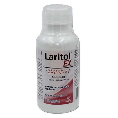 Loratadina/ambrox jbe 120ml laritol ex