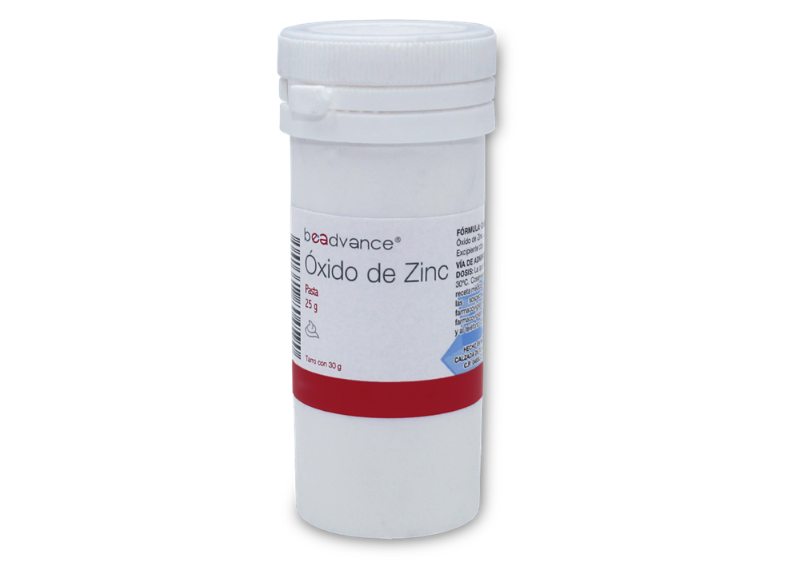 oxido de zinc 25g 30g