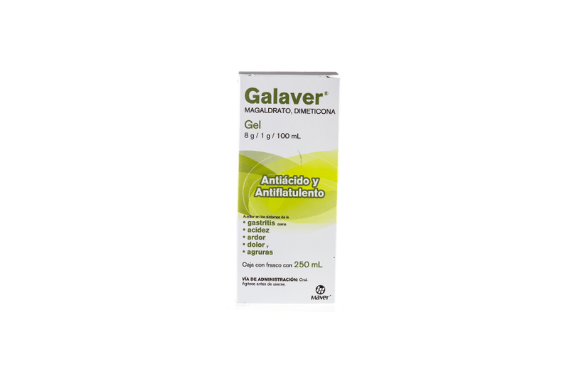 magaldrato/dimeticona 250ml galaver