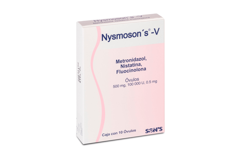 fluocinolona/metron/nistat 10 ovu-nysmoson