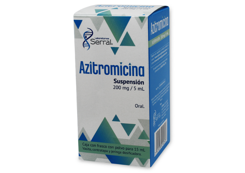 Azitromicina 200mg susp 15ml