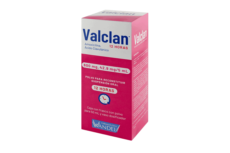 Amoxicilina/Acido Clavulanico 600/42.9 susp 50ml