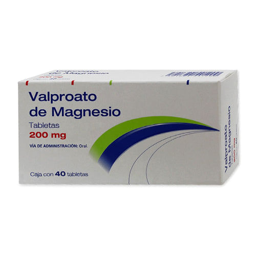 valproato de magn 200mg 40Tab
