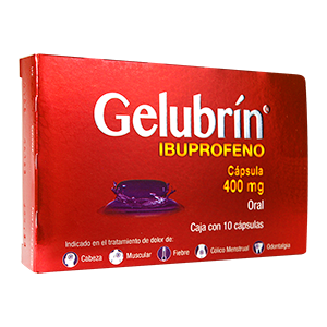 Ibuprofeno 400mg 10 cap