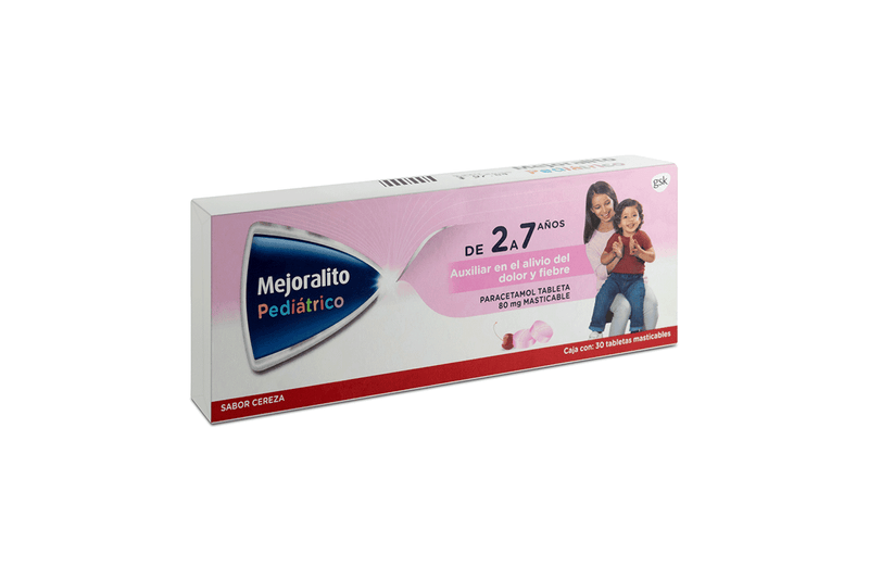 mejoralito ped 80mg Tab 30