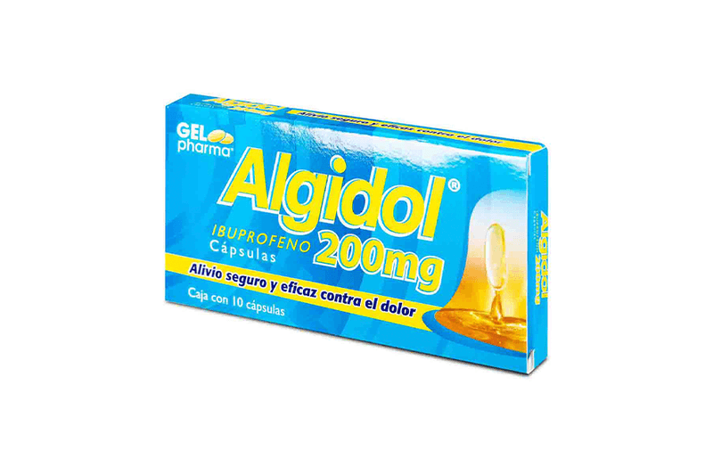Ibuprofeno 200mg 10cap gel