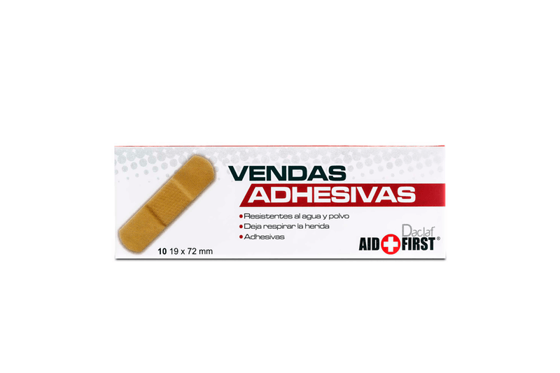 curita adhesiva 10pzas