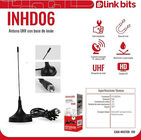 antena de tv digital inhd06