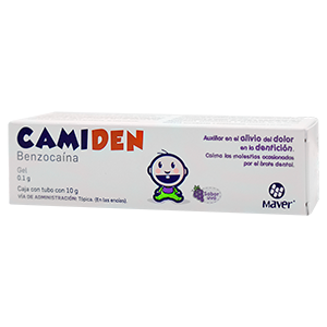 benzocaina 0.1/1g gel sab uva camiden