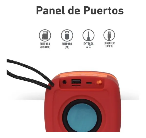 Altavoz Portatil Bocina Buytiti Modelo Ch-m233