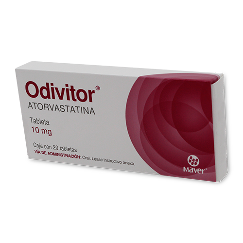 Atorvastatina 10mg 20Tab-odivitor