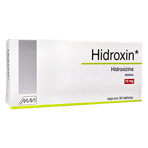 Hidroxizina 10mg 30Tab-hidroxin
